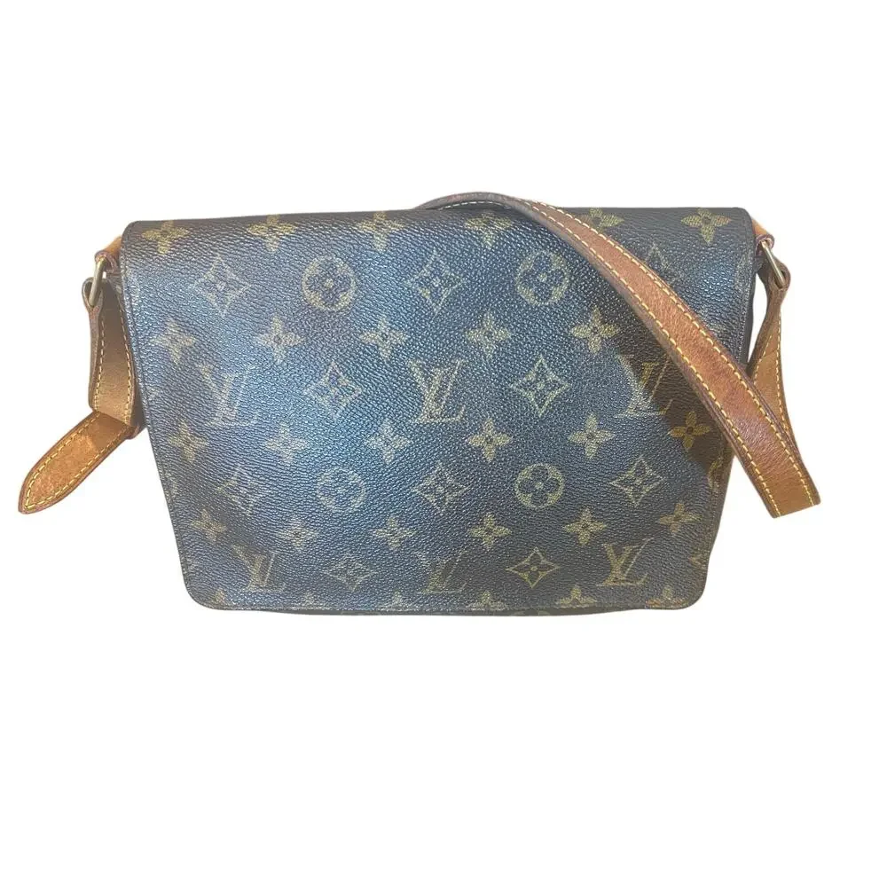 Louis Vuitton Vintage Monogram Musette Tango Short Strap Shoulder Y2K COA